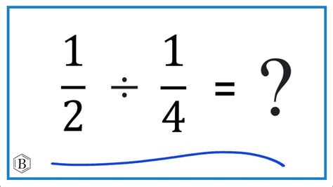 one half divided by 4.